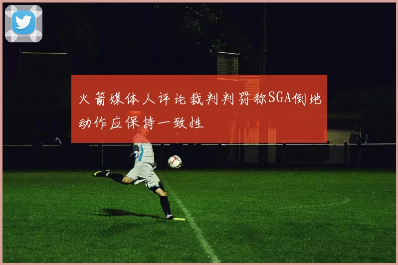 火箭媒体人评论裁判判罚称SGA倒地动作应保持一致性