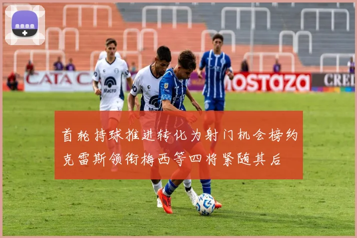 首轮持球推进转化为射门机会榜约克雷斯领衔梅西等四将紧随其后